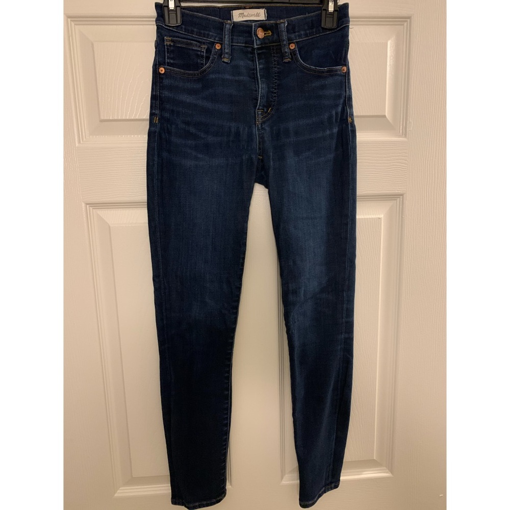 Madewell 9 inch High Rise skinny jeans